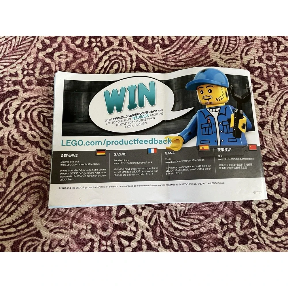 Lego original instruction